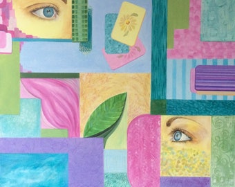Spring - original acrylic eyes