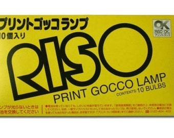 ON SALE! Riso Print Gocco Flash Bulbs - 1 Pack of 10 bulbs
