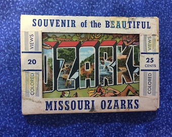 Souvenir of the Beautiful Missouri Ozarks cards