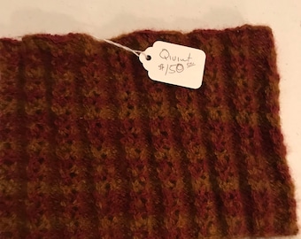 Qiviut Neckwarmer Arctic Autumn Knit