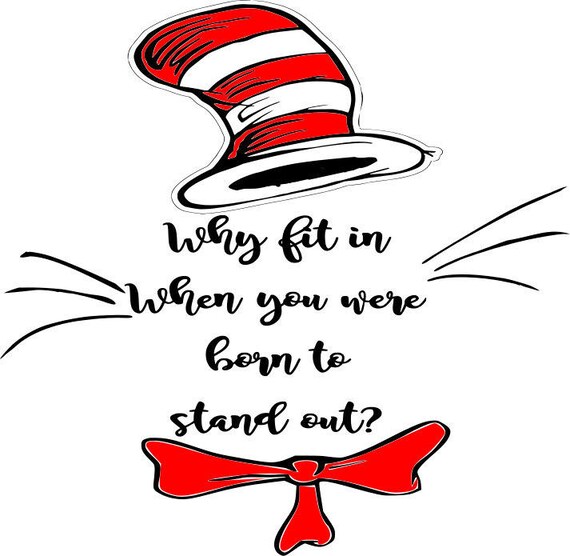Download Dr Suess WHY fit in SVG Vector File
