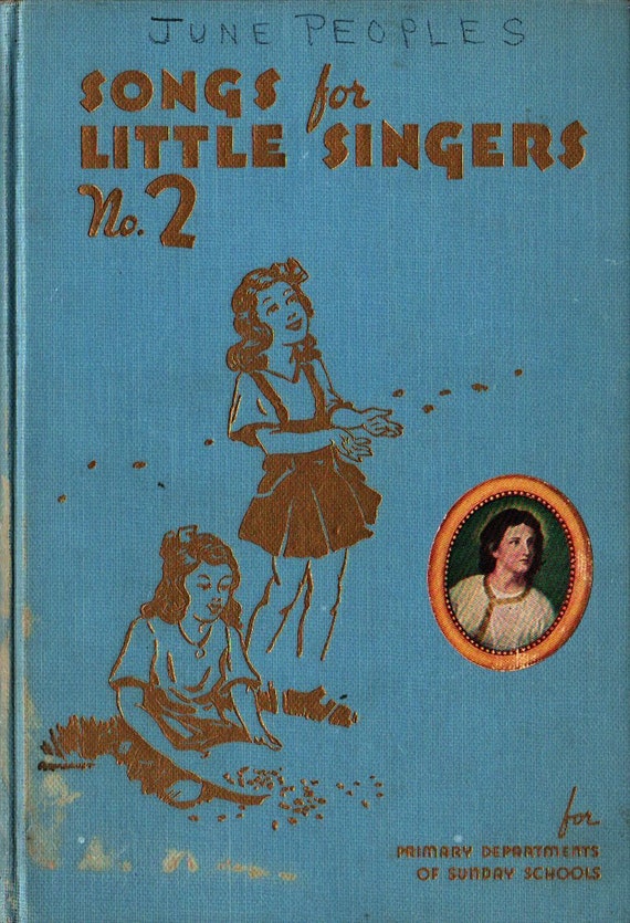 Songs for Little Singers No. 2 + Vintage Music Book