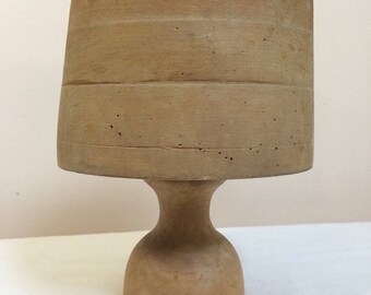 Millinery Hat Block - Oval Wooden Vintage No.4