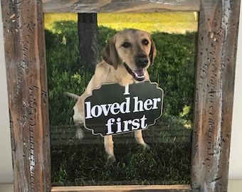 Barnwood Picture Frame