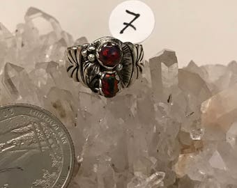 Fire Opal Ring, Size 7