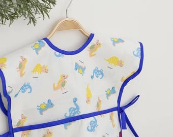 Candy dinosaurs Lightweight safe WATERPROOF fabric / By THE YARD / dinosaur / children print / wipe clean / Ykfabrics LW212*