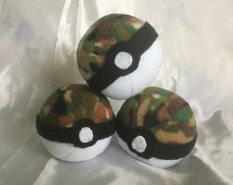 Pokemon Inspired Plush Safariball Toy