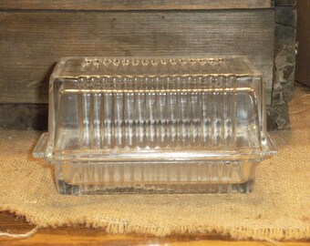 Vintage Refrigerator Butter Dish
