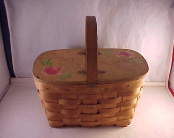 Small Picnic Basket Storage Basket