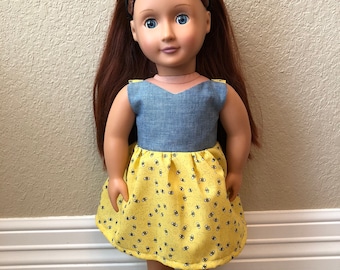 18" Doll Clothes Dress