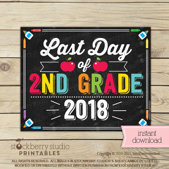 It's just a picture of Revered Last Day of 2nd Grade Printable It's just a graphic of Revered Last Day of 2nd Grade Printable