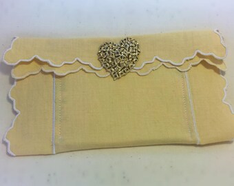 Little Surprises Scalloped Clutch