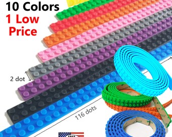 For LEGO® Bricks - Compatible Adhesive Baseplate Tape