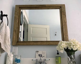 Bathroom Mirror Etsy Bathroom Mirror Etsy