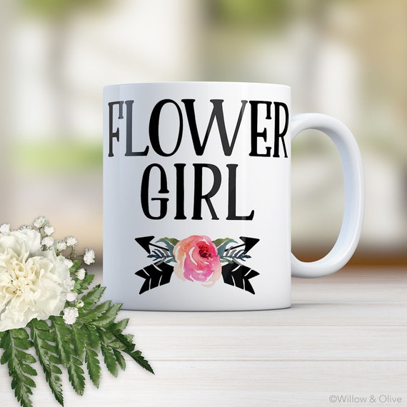 Bridesmaid Gifts Bridesmaid Mug Flower Girl Bridesmaid