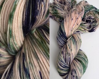Hand dyed Superwash Merino Sock Yarn *Watch Me Now*