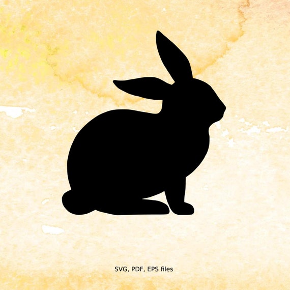 Bunny SVG cutting file Easter svg pdfeps files for