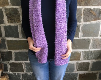 READY TO SHIP Hand Knit Scarf