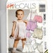 McCall's Infants' Sundress, Romper, Panties and Bonnet Pattern 3690