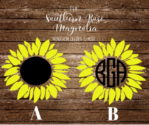 Free Free 159 Sunflower Svg Decal SVG PNG EPS DXF File