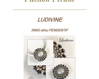 Pattern ring and/or pendant LUDIVINE