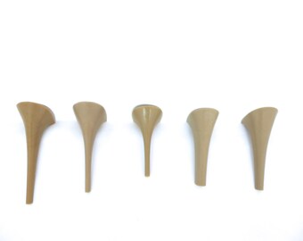 1 pair 4"- 6 " inch plastic high heels for women's shoe with heel tips, shoemaking supply (need upholstering)