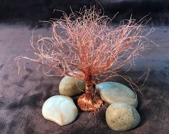 Copper Trees, miniature trees,