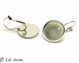 Wires Platinum Silver for 16 mm Cabochon