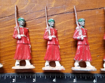 1930s Original Britains / Johillco WWI French Spahis North African Toy Soldiers