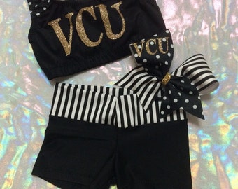 Personalized College Cheer Outfit