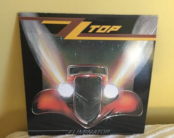 Zz Top Eliminator Record Album NEAR MINT CONDITION
