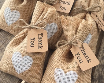 Thank you tags - Party Favour Tags - Kraft Paper Tags - Wedding Favour Tags - Rustic Wedding Tags