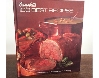 Vintage Campbell's Cookbook, Vintage Recipe Book, Vintage Cookbook, 1970s Cookbook