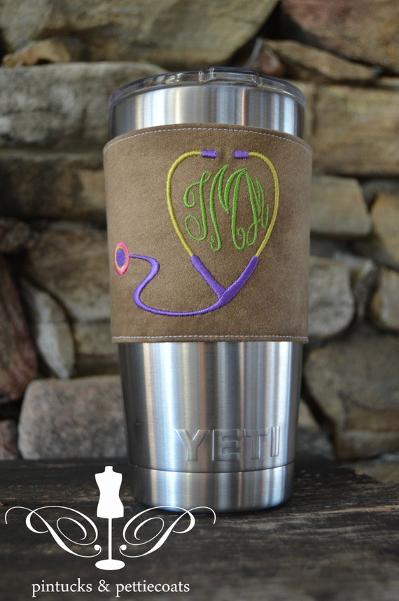 Items similar to Yeti Tumbler Wraps Yeti Wrap Monogrammed Yeti on Etsy