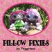 PDF Digital Pillow Pixie Elf Fairy Doll Crochet Pattern by Peggytoes