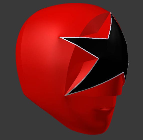 power rangers ninja storm red ranger helmet