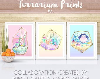 8.5x11 Terrarium Collab- Choose Print Choice