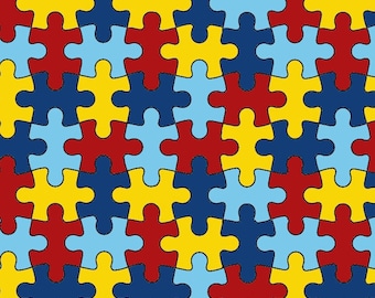 Autism Awareness 12 x 12 Inch Craft Vinyl Sheet, Permanent Adhesive 3-5 Year Outdoor Lilly vinyl, Lilly vinyl sheet