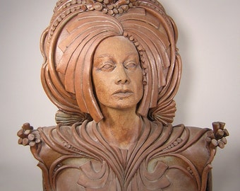 The Priestess -- an Original, One-of-a-Kind Sculpture
