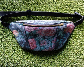 Tapestry Floral Bumbag/ Fanny pack/ Festival Bag
