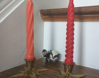 Brass Starburst Candlestick, Atomic Starburst, Brass Candlesticks, Star Candlesticks, Brass Candlestick, Mid Century Modern, Atomic, MCM