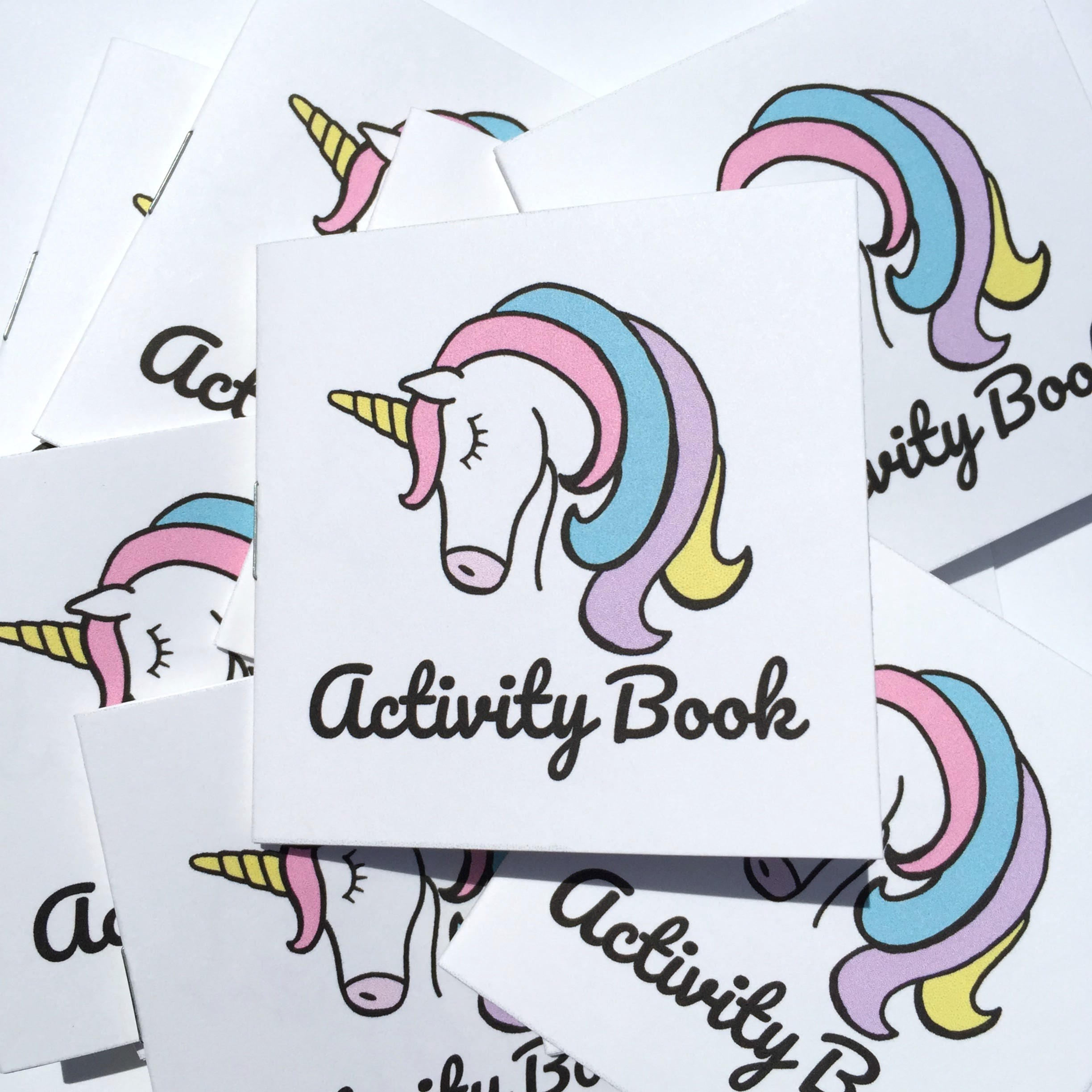 Unicorn Activity Books 12 count Unicorn Birthday Party