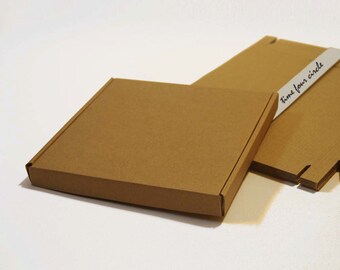 Set of 10, Kraft Gift Box, Favor, Gift, Party, Gift Packaing
