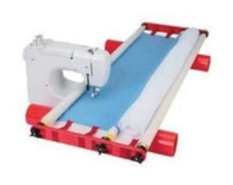 John Flynn Portable Mulit-Frame for Machine & Hand Quilting No Basting Quilt 48"