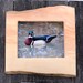Anniversary gift / 8 x 10 rustic picture frame / rustic wall decor / live edge frame / handmade gift / country decor / wood picture frame