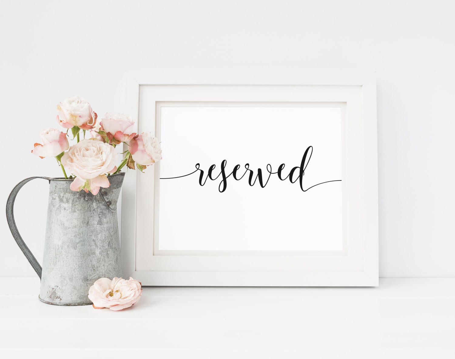Printable Reserved Sign Reserved Table Sign Reserved Signs