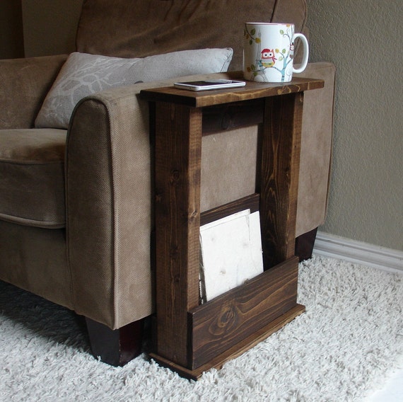Sofa Chair Arm Rest Table Stand with Storage Pocket for Sofa Chair Arm Rest Table Stand with Storage Pocket for
