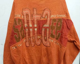 Vintage santa fe embroidered back big logo L