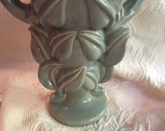 Gonger smoky blue/gray vase