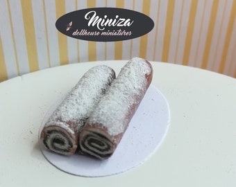Poppy-seed cake, 1:12 scale